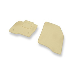 Tapis de Sol Velours adapté pour Ford Edge SUV (2016-2020) - Premium tapis de voiture - beige