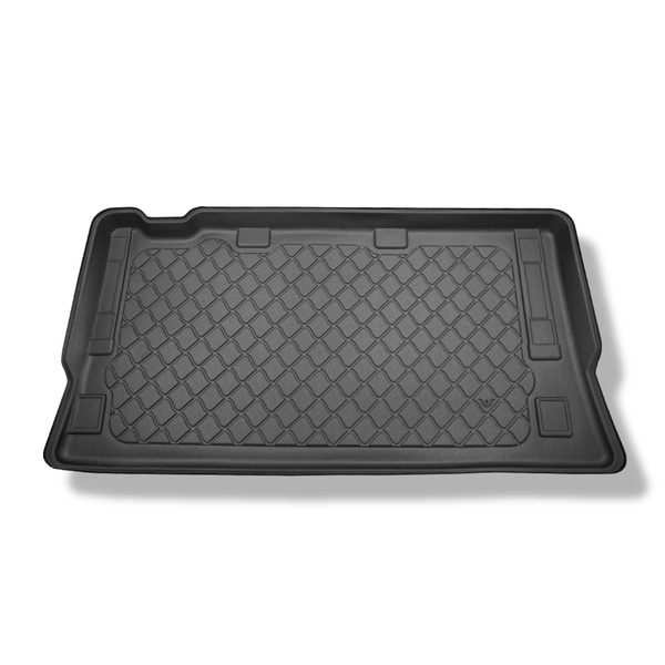 Tapis de coffre adapté pour Mercedes-Benz Vito W447 Tourer (10.2014-....) - bac de coffre - protection de coffre voiture - derrière troisième rangée de sièges; version longue (empattement 3200 mm, longueur de l’auto 5140 mm)