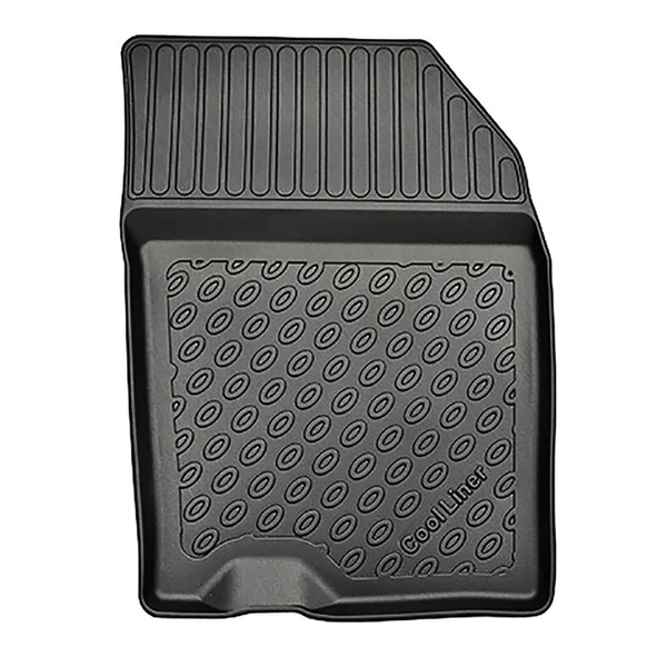 Kit tapis de coffre et tapis de voiture TPE pour: Suzuki SX4 II S-Cross Crossover (09.2013-2019) - à tous les étages du plancher de coffre amovible