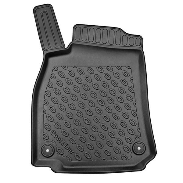 Kit tapis de coffre et tapis de voiture TPE pour: Audi A6 C8 4H Avant (09.2018-....) - également pour les modèles avec rail de montage;aussi pour les version Quattro;non pour version TFSI e plug-in hybrid