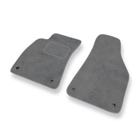 Tapis de Sol Velours adapté pour Audi A4 II B6 (2000-2005) - Premium tapis de voiture - gris