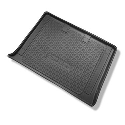 Tapis de coffre adapté pour Mercedes-Benz Vito W639 Van (08.2003-09.2014) - bac de coffre - protection de coffre voiture - version extra longue (empattement 3.430 mm); derriere 3e rangée de sieges
