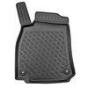 Kit tapis de coffre et tapis de voiture TPE pour: Audi A6 C8 4H Avant (09.2018-....) - également pour les modèles avec rail de montage;aussi pour les version Quattro;non pour version TFSI e plug-in hybrid