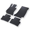 Tapis de sol en caoutchouc adapté pour Mercedes-Benz Classe E W213 (2016-2023) - tapis de voiture - noir