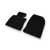 Tapis de Sol Velours adapté pour Mazda 2 III Hayon, Berline (2014-2023) - Premium tapis de voiture - noir