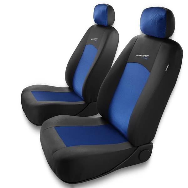 Housses de siège adaptées pour Seat Toledo I, II, III, IV (1991-2018) - housse siege voiture universelles - couverture siege - S-BL