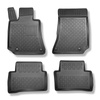 Tapis de sol en TPE adapté pour Mercedes-Benz Classe E W212 Break (12.2015-10.2022) - tapis de voiture - noir