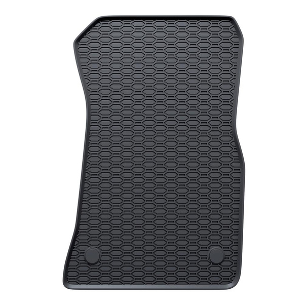 Tapis de sol en caoutchouc adapté pour BMW 3 G20, G21 Berline, Touring (2018-....) - tapis de voiture - noir - 4 pcs.