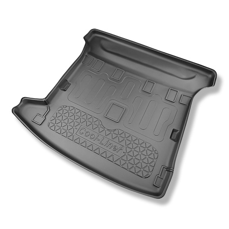 Tapis de coffre adapté pour Dacia Jogger Break (03.2022-....) - bac de coffre - protection de coffre voiture - 5/7 places (possibilité de découper les ouvertures pour les sieges de 3e rangée)