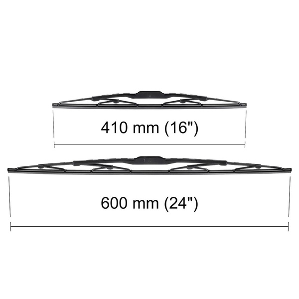 Balais d'essuie-glace de pare-brise adaptés pour Ssangyong Rodius II Monospace (05.2013-2018) - balais standard