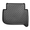 Tapis de sol en TPE adapté pour Volkswagen Touran I Monospace (12.2015-10.2022) - 5 ou 7 sièges; sans la troisième rangée de sièges - tapis de voiture - noir