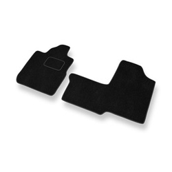 Tapis de Sol Velours adapté pour Fiat Multipla Monospace (1998-2010) - Premium tapis de voiture - noir