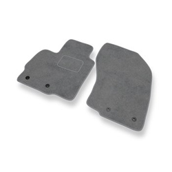 Tapis de Sol Velours adapté pour Citroen C4 Aircross SUV (2012-2017) - Premium tapis de voiture - gris