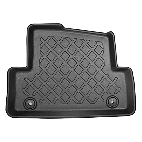 Tapis de sol en TPE adapté pour Volvo V40 II Hayon (12.2015-10.2022) - tapis de voiture - noir