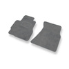 Tapis de Sol Velours adapté pour Honda CR-V I (1995-2001) - Premium tapis de voiture - gris