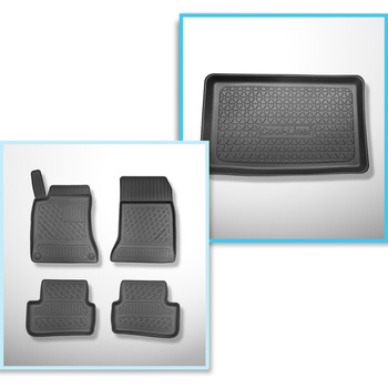 Kit tapis de coffre et tapis de voiture TPE pour: Mercedes-Benz Classe B W246 Sp