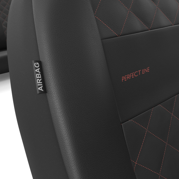 Housses de siège adaptées pour Alfa Romeo Stelvio (2017-....) - housse siege voiture universelles - couverture siege - PRF-RD