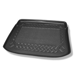 Tapis de coffre adapté pour Citroen C3 Picasso Monospace (2009-10.2017) - bac de coffre - protection de coffre voiture - coffre inférieur