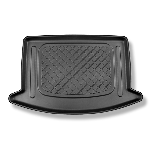 Tapis de coffre adapté pour Ssangyong Korando IV C300 SUV (09.2019-2025) - bac de coffre - protection de coffre voiture - coffre inférieur (sans / sous le plancher multi-fonctions)