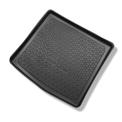 Tapis de coffre adapté pour Skoda Fabia III NJ Break (01.2015-....) - bac de coffre - protection de coffre voiture - coffre supérieur (avec plancher multi-fonctions)