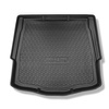 Tapis de coffre adapté pour Ford Mondeo IV Berline (09.2007-12.2014) - bac de coffre - protection de coffre voiture - avec roue de secours taille normale