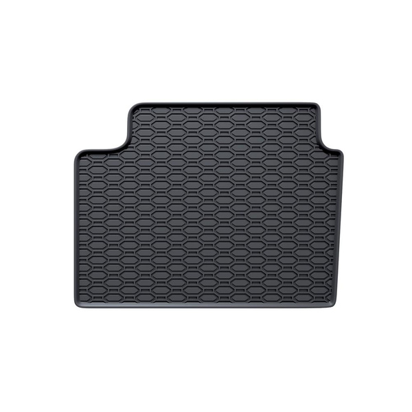 Tapis de sol en caoutchouc adapté pour Mazda 6 III Break (2012-....) - tapis de voiture - noir - 4 pcs.