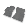 Tapis de Sol Velours adapté pour Subaru Legacy IV (2003-2009) - Premium tapis de voiture - gris