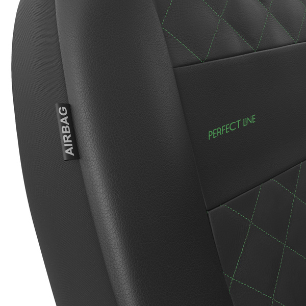 Housses de siège avant adaptées pour Fiat X2 (2012-2022) - housse siege voiture universelles - couverture siege conducteur - PRP-GN