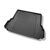 Tapis de coffre adapté pour BMW 5 G31 Touring (05.2017-....) - bac de coffre - protection de coffre voiture - aussi pour les modèles avec des rails de fixation; non pour Plug-in Hybrid