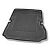 Tapis de coffre adapté pour Renault Grand Scenic III Monospace (04.2009-11.2016) - bac de coffre - protection de coffre voiture - 7 places; 3me rangée abaissée