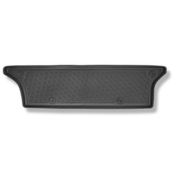 Tapis de sol en TPE adapté pour Volkswagen Sharan I Van (1995-08.2010) - 7 sièges - tapis de voiture - noir