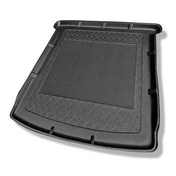 Tapis de coffre adapté pour Ford Grand C-MAX Monospace (11.2010-06.2019) - bac de coffre - protection de coffre voiture - 7 places; 3me rangée abaissée