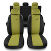 Housses de siège adaptées pour Peugeot 208 I, II (2012-....) - housse siege voiture universelles - couverture siege - X.R-Y