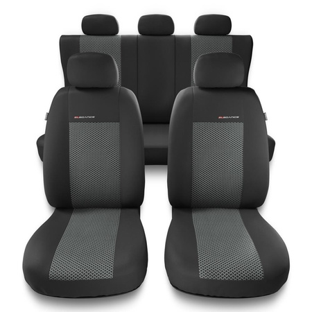 Housses de siège adaptées pour Audi Q5 I, II (2008-2019) - housse siege voiture universelles - couverture siege - UNE-2