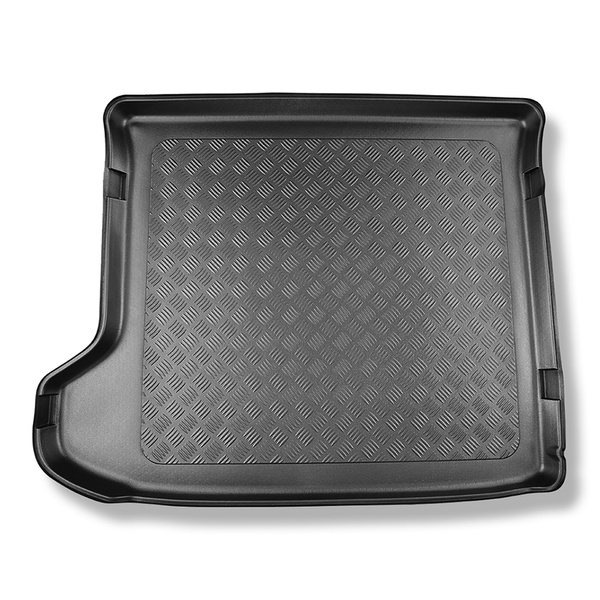 Tapis de coffre adapté pour Kia EV6 Crossover (10.2021-....) - bac de coffre - protection de coffre voiture - coffre supérieur; pour plancher double du coffre en position haute