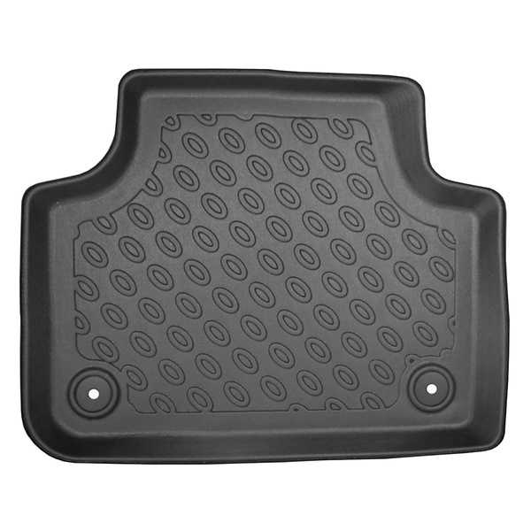 Tapis de sol en TPE adapté pour Audi Q8 4M SUV (07.2018-....) - sans la troisième rangée de sièges - tapis de voiture - noir
