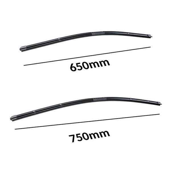 Balais d'essuie-glace de pare-brise adaptés pour Ford C-Max II Monospace (08.2010-03.2015) - balais plat