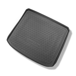 Tapis de coffre adapté pour Nissan X-Trail II T31 SUV (06.2007-07.2014) - bac de coffre - protection de coffre voiture - coffre inférieur