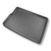 Tapis de coffre adapté pour Honda e:Ny1 SUV (05.2023-....) - bac de coffre - protection de coffre voiture - coffre supérieur; plancher amovible en la position la plus basse; avec / sans caisson de graves