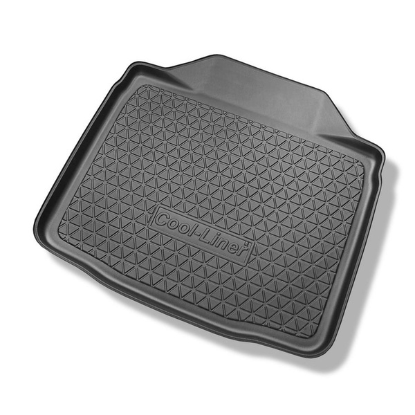 Kit tapis de coffre et tapis de voiture TPE pour: Opel Insignia A Liftback (2008-05.2017) - coffre inférieur; avec roue de secours à usage temporaire ou kit de réparation