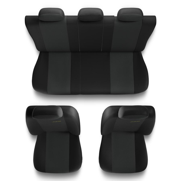 Housses de siège adaptées pour Renault Fluence (2009-2016) - housse siege voiture universelles - couverture siege - X.R-G1