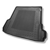 Tapis de coffre adapté pour Audi Q7 4M SUV (06.2015-....) - bac de coffre - protection de coffre voiture - 5/7 places (3e rangée abaissée); également pour les modeles avec rails de fixation