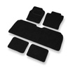 Tapis de Sol Feutres adapté pour Toyota Previa II Monospace (2000-2006) - tapis de voiture - noir
