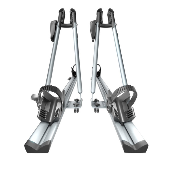 2x Porte-vélo de toit en aluminium avec clé - 2xM-17