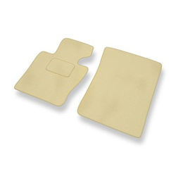 Tapis de Sol Velours adapté pour BMW X3 I E83 SAV (2000-2010) - Premium tapis de voiture - beige