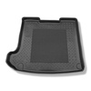 Tapis de coffre adapté pour Volkswagen Multivan T6 L2 Van (06.2015-2019) - bac de coffre - protection de coffre voiture - empattement long; derriere 3e rangée de sieges