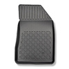 Kit tapis de coffre et tapis de voiture TPE pour: Jeep Renegade SUV (09.2014-....) - avec plancher de coffre amovible;niveau haut et bas du plancher;no per 4ex Plug-in Hybrid
