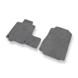 Tapis de Sol Velours adapté pour Honda CR-V III SUV (2007-2012) - Premium tapis de voiture - gris