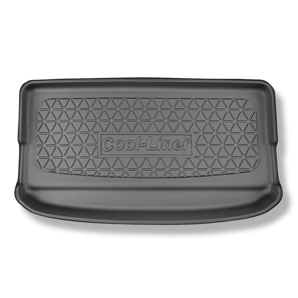 Tapis de coffre adapté pour Hyundai Inster SUV (01.2025-....) - bac de coffre - protection de coffre voiture - coffre supérieur
