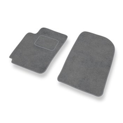 Tapis de Sol Velours adapté pour Citroen Xsara Picasso Monospace (1999-2011) - Premium tapis de voiture - gris